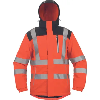 pracovní bunda KNOXFIELD HVPS WINTER parka oranžová - v. M