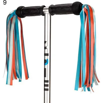 Košík na láhev Košík a třásně na řídítka | plastový košík na dětské kolo - 9