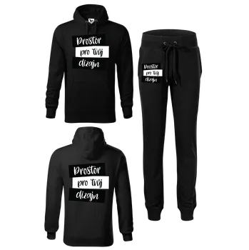 Tepláková souprava s vlastním potiskem Tepláky velikost: 2XL, Mikina velikost: 3XL