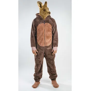 Dámský overall Dupačky teddy opice XS - hnědá