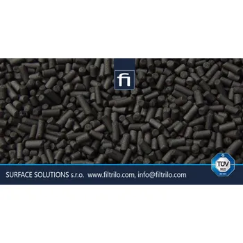 Filtrilo FiCarb BP, Aktivní uhlí vyrobené z černého uhlí, Peletky 4,0 mm Balení: 25 Kg