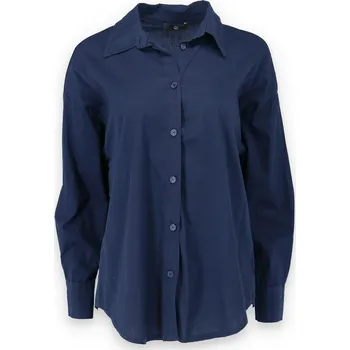 Dámská košile Košile propínací 4060 Mumu Itálie barva: modrá tmavá