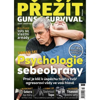 Časopis Přežít 10/2023 - Psychologie sebeobrany