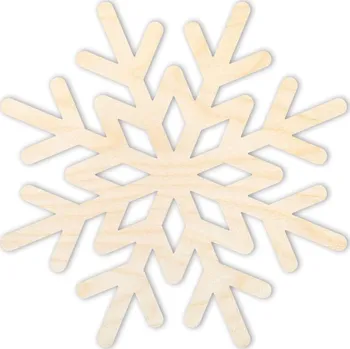 Vánoční dekorace Vánoční dekorace - vločka, typ 2