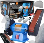 Black Stolní dvoukotoučová bruska s přídavnou funkci 250W 46505