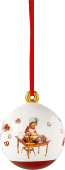 Vánoční ozdoba Villeroy & Boch Annual Christmas Edition 2023 vánoční koule 6,4 cm