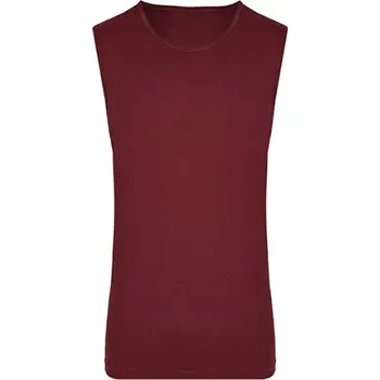 Pánské tílko Miners mate Pánské bavlněné tílko MY310 Burgundy L