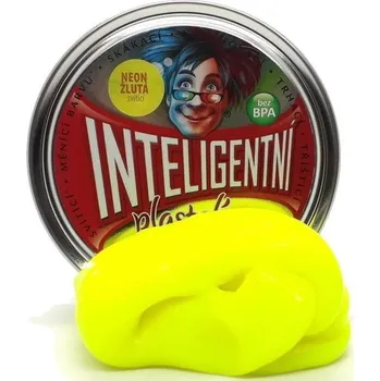 Modelovací hmota Inteligentní plastelína - svítící, Neon žlutá