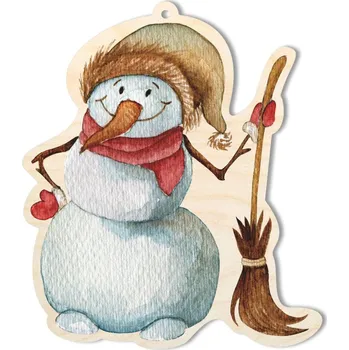 Vánoce Vánoční ozdoba - sněhulák 02