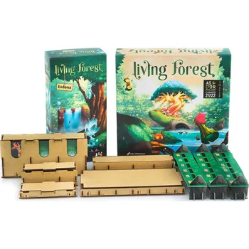 Příslušenství k deskovým hrám Poland Games Living Forest + Expansion Insert (ERA89291)
