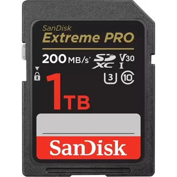 Paměťová karta Sandisk Extreme PRO SDXC 1TB V30 UHS-I SDSDXXD-1T00-GN4IN