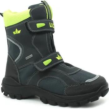 Chlapecké sněhule LICO SAMUEL V 720391 marine/schwarz, dětská zimní obuv vel.33