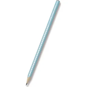 Grafitová tužka Faber-Castell Faber-Castell, Sparkle, grafitová tužka B, perleťové odstíny, 1 ks Barva: Pastelově modrá