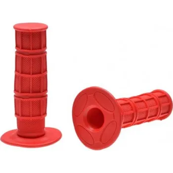 grip gripy řídítek červené 22/25 mm délka 118 mm