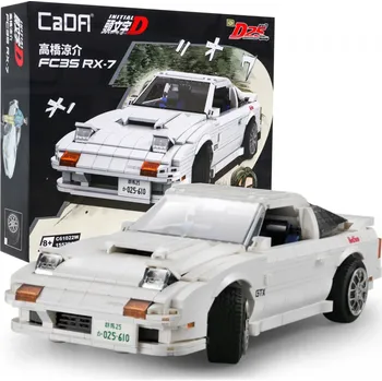 ostatní stavebnice Cada C61022W stavebnice bílá Mazda RX-7 manga Initial-D