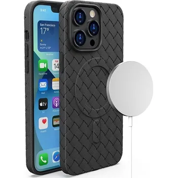 Pouzdro na mobilní telefon MagSafe Woven Case pouzdro / kryt pro Apple iPhone 13 PRO (6,1") černé