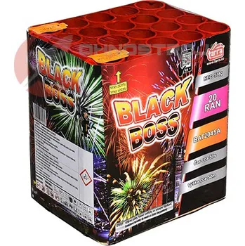 Zábavní pyrotechnika Black Boss 20 ran