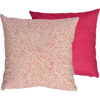 Lavandia Polštář vonný 50 x 50 cm levandulový Vzor Látky: Perokresba - růžová Relaxační polštář s BIO Levandulí