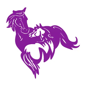 Samolepící dekorace Koníci 007 levá klisna s hříbětem (14 - fialová) SAMOLEPKA NA AUTO, NÁLEPKA, FÓLIE, POLEP, TUNING, VLASTNÍ TEXT, TISK, AUTOSAMOLEPKY.cz, POLEPY, OBRÁZEK, LOGO, 3D STICKERS