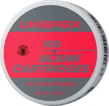Příslušenství pro sportovní střelbu Umarex Blank Cartridges startovací náboje 6 mm 100 ks