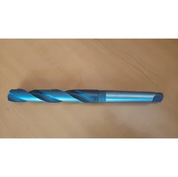 Vrták s kuželovou stopkou 25,5 mm HSS, ČSN 221140, DIN 345 RN (Upínací kužel Morse 3)