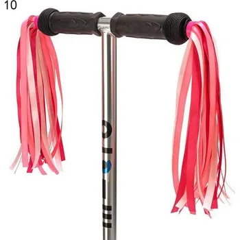 Košík na láhev Košík a třásně na řídítka | plastový košík na dětské kolo - 10