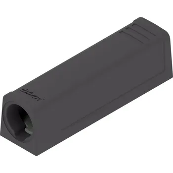 Nábytkové kování BLUM 956.1201 adaptér přímý pro Tip-on krátký 50mm, vrut, karbon černá CS (BLUM 956.1201 adaptér přímý pro Tip-on krátký 50mm, vrut, karbon černá CS)