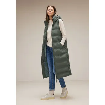 Dámská vesta Teflonová prošívaná vesta Street One 220194 zelená Velikost: 42