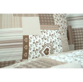 Povlak na dekorativní polštářek Stanex Povlak na polštářek krepový pečvork béžový (LS297) ROZMĚR: 140x200 cm + polštář (90x70 cm)