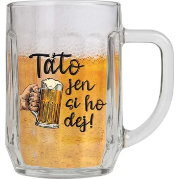 Sklenice Dárkový půllitr krýgl - Pro tatínka