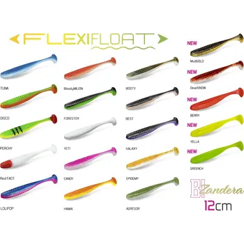 Umělá nástraha DuoPACK BOX Delphin ZANDERA FlexiFLOAT UVs / 6x 5ks 12cm/EPIDEMY