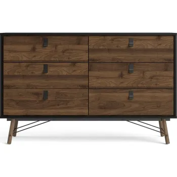 Komoda Tmavě hnědá komoda Tvilum Ry, 150 x 95 cm ID_1441307