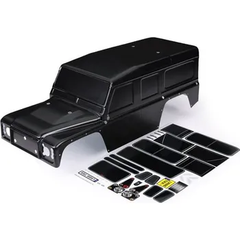 RC náhradní díl Traxxas Traxxas karosérie Land Rover Defender černá