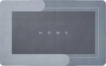 HomeLife Koupelnová absorpční předložka obdélník 40 x 60 cm šedá