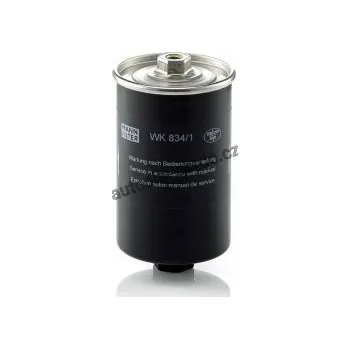 Palivový filtr Palivový filtr MANN WK834/1 (MF WK834/1) - AUDI, VW