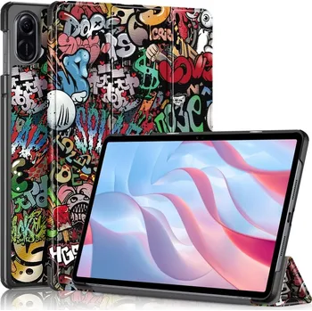 Pouzdro na tablet VSECHNONAMOBIL 64007 ART Zaklápací obal Honor Pad X9 GRAFFITI