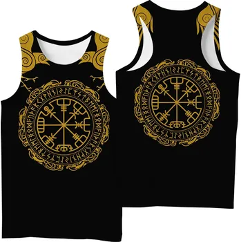 Dámská vesta Unisex vesta / tílko s 3D potiskem Tattoo symbol Velikost: 3XL, Barva (Varianta): vesta 6