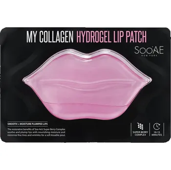 Péče o rty Soo'AE MY COLLAGEN HYDROGELOVÁ NÁPLAST NA RTY 10g