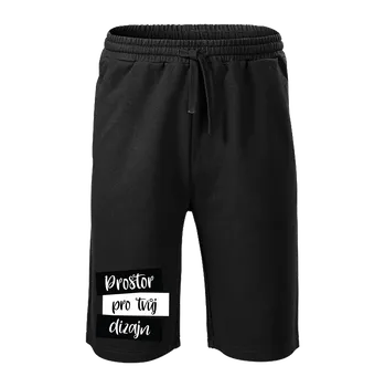 Pánské kraťasy Kraťasy s vlastním potiskem Barva: Černá, Velikost: 3XL