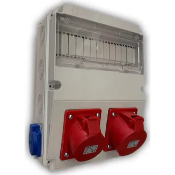 Rozvaděč 65004.20020 zásuvková kombinace osazená ELEKTRIUM