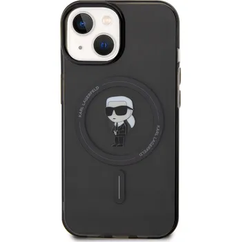 Karl Lagerfeld IML Ikonik MagSafe Zadní Kryt pro iPhone 15 Black