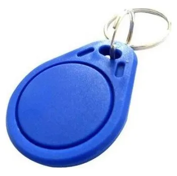 Přístupový systém Hadex RFID přístupový čip 125kHz, přívěšek, modrý