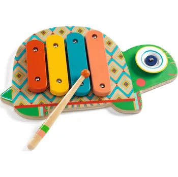 Djeco Xylofon & činel - želva