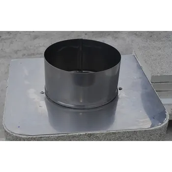 Komín Eneko - Nerezová redukce na komín zahradního krbu