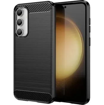 Pouzdro na mobilní telefon Kryt Samsung Galaxy S23 FE, Armored Carbon černý