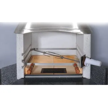 Grilovací nářadí Norman set Grilovací jehly 65 cm | + nosič a bateriový motorek |