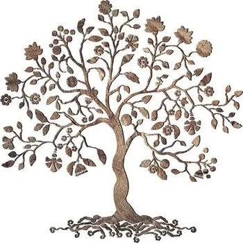 Samolepící dekorace Samolepka na zeď Dřevo života 31x31 cm