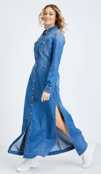 Dámské šaty Guess Vivi W2YK00-D2R1A modré
