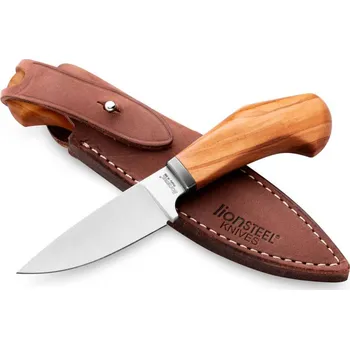 lovecký nůž LionSTEEL Willy Olive Wood
