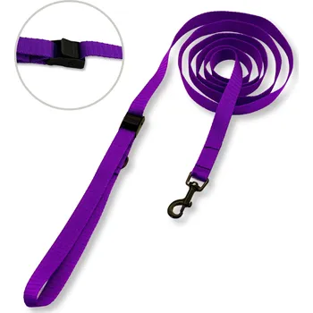 Vodítko pro psa PafDog® Posuvné nastavitelné vodítko PafDog®, 5 délek, fialové DÉLKA VODÍTKA: 2 metry